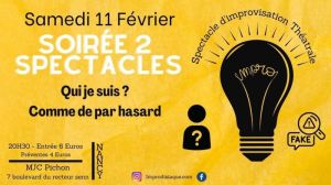 Soirée improvisation deux spectacles